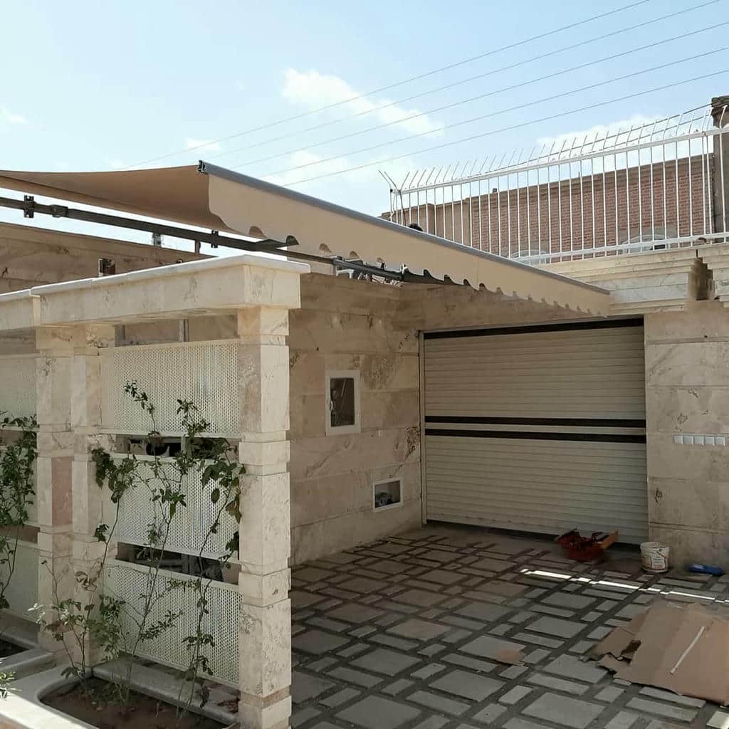 سایبان برقی اتوماتیک در ملارد