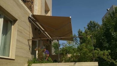 سایبان برقی اتوماتیک در تبریز