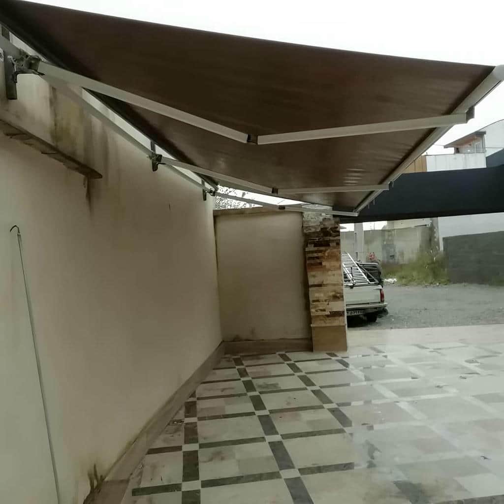 قیمت سایبان برقی اتوماتیک ضدآب در رشت
