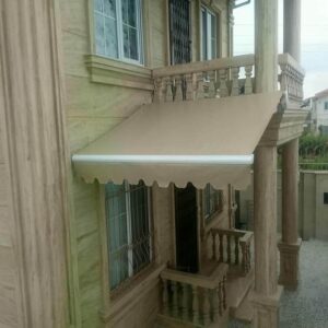 سایبان برقی اتوماتیک در بندر انزلی