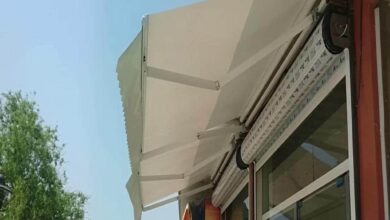 سایبان برقی اتوماتیک در سیرجان