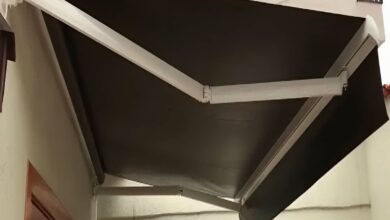 سایبان برقی اتوماتیک در فردیس کرج