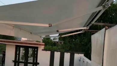 سایبان برقی اتوماتیک در کمال شهر
