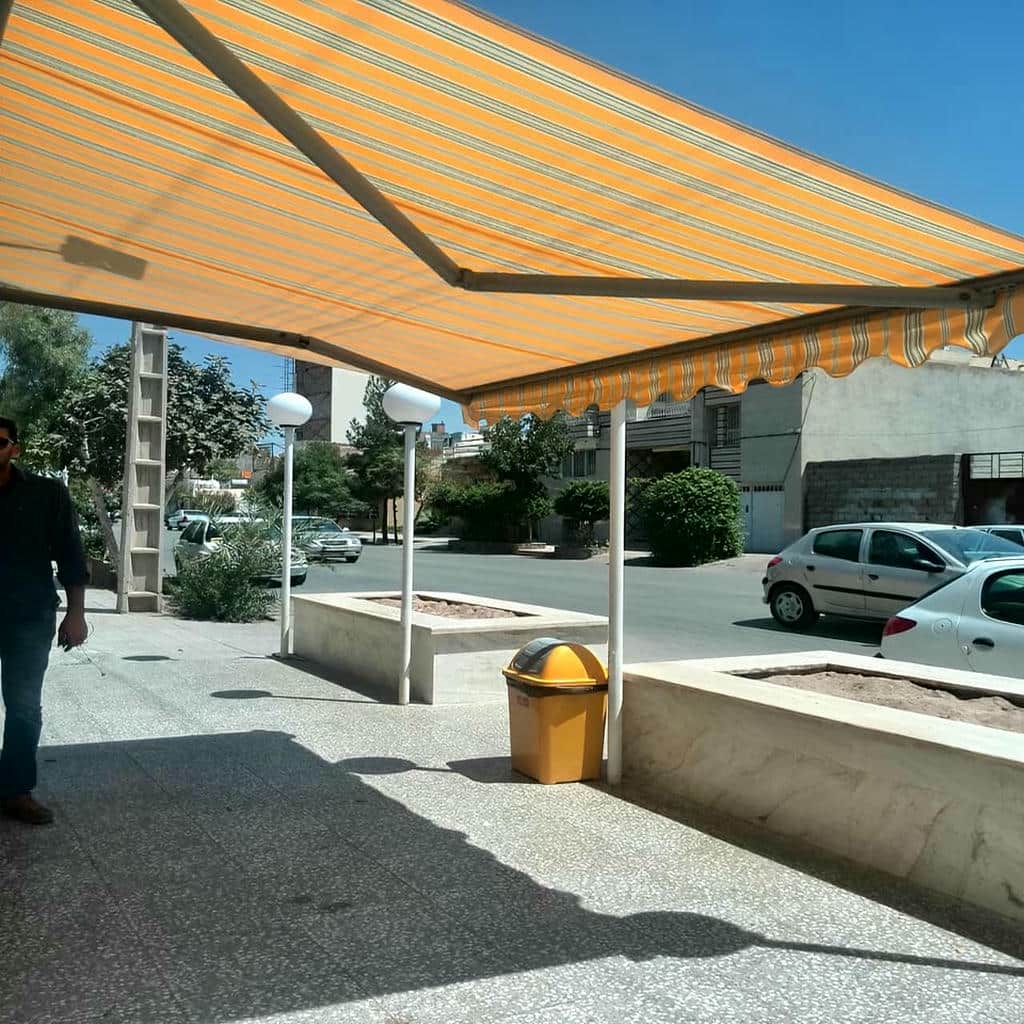 خرید سایبان برقی اتوماتیک بازویی در چالوس