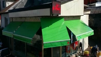 سایبان برقی اتوماتیک در همدان