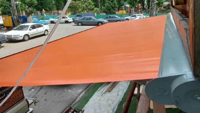 سایبان برقی اتوماتیک در سنندج