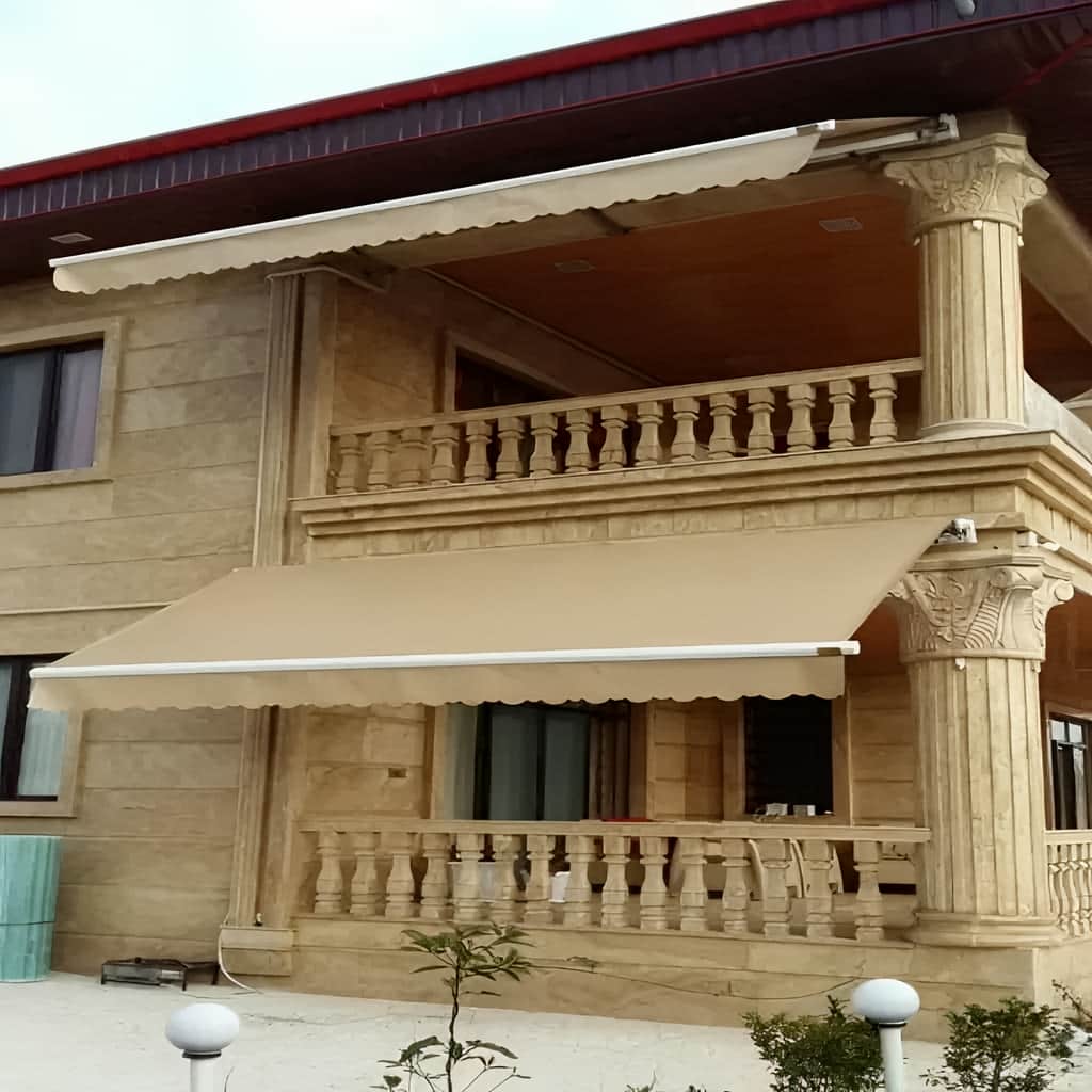 قیمت سایبان برقی اتوماتیک محیط بیرونی در باغ عباس‌آباد