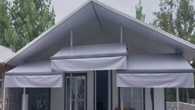 سایبان برقی اتوماتیک در کردان