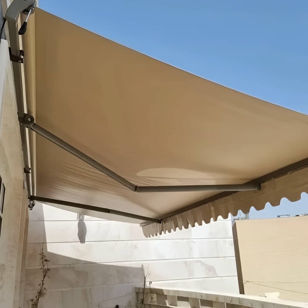 خرید سایبان برقی اتوماتیک بازویی در قشم