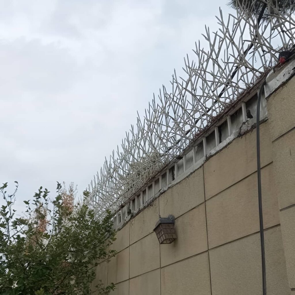 نصب حفاظ شاخ گوزنی رنگ مقاوم در کرمان