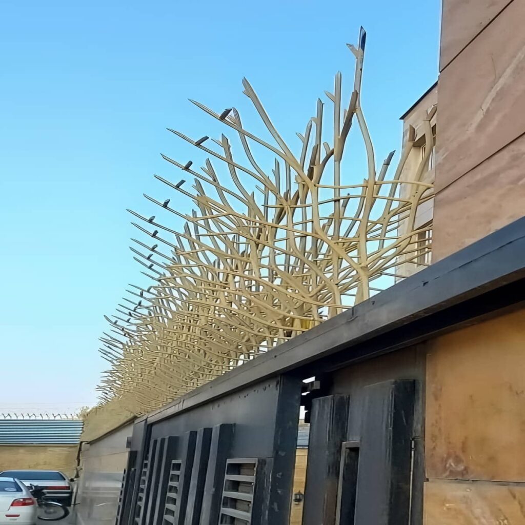 فروش حفاظ شاخ گوزنی فلز آماده در آبادان