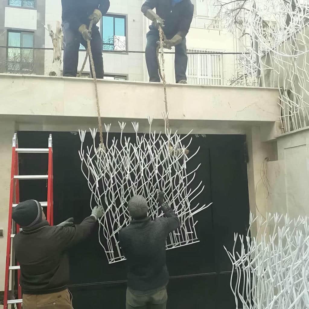 نصب حفاظ شاخ گوزنی تحویل منظم در رفسنجان
