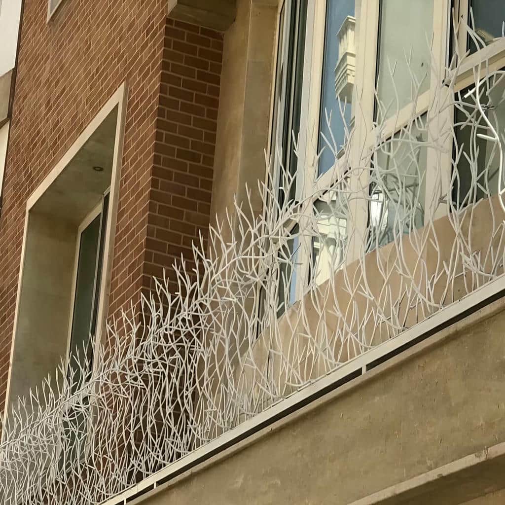 نصب حفاظ شاخ گوزنی ضدزنگ در اندیشه