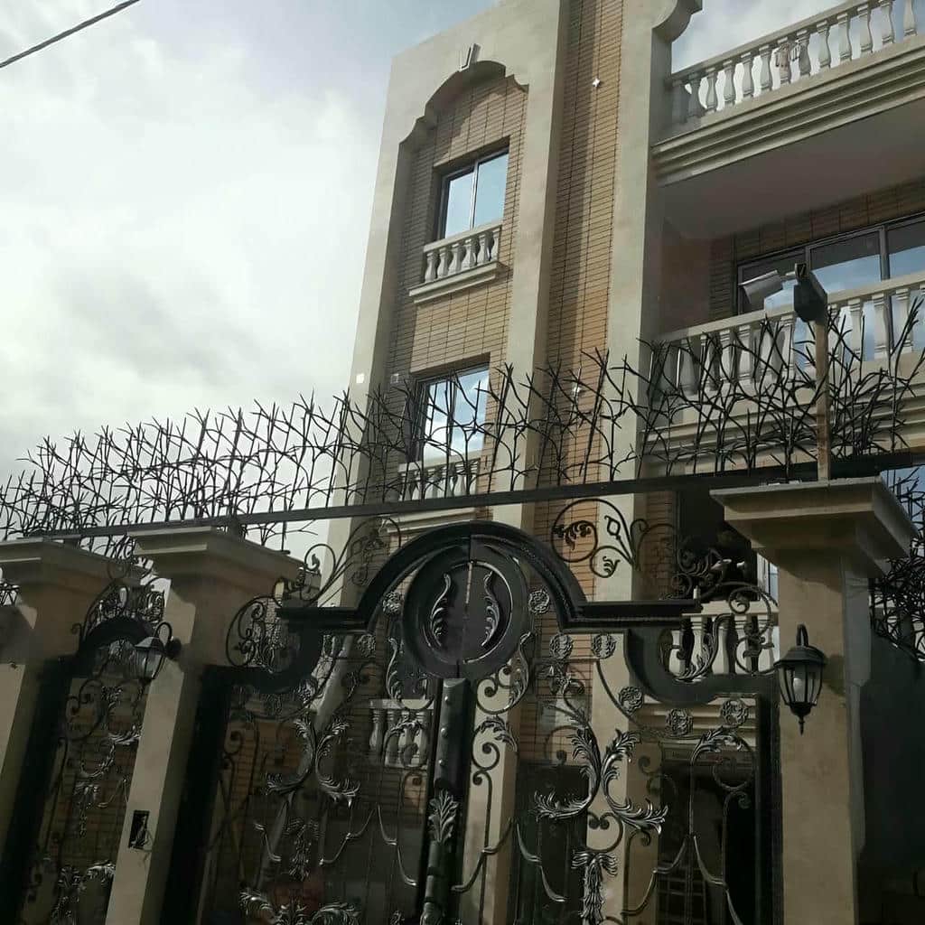 نصب حفاظ شاخ گوزنی رنگ مقاوم در بندر لنگه