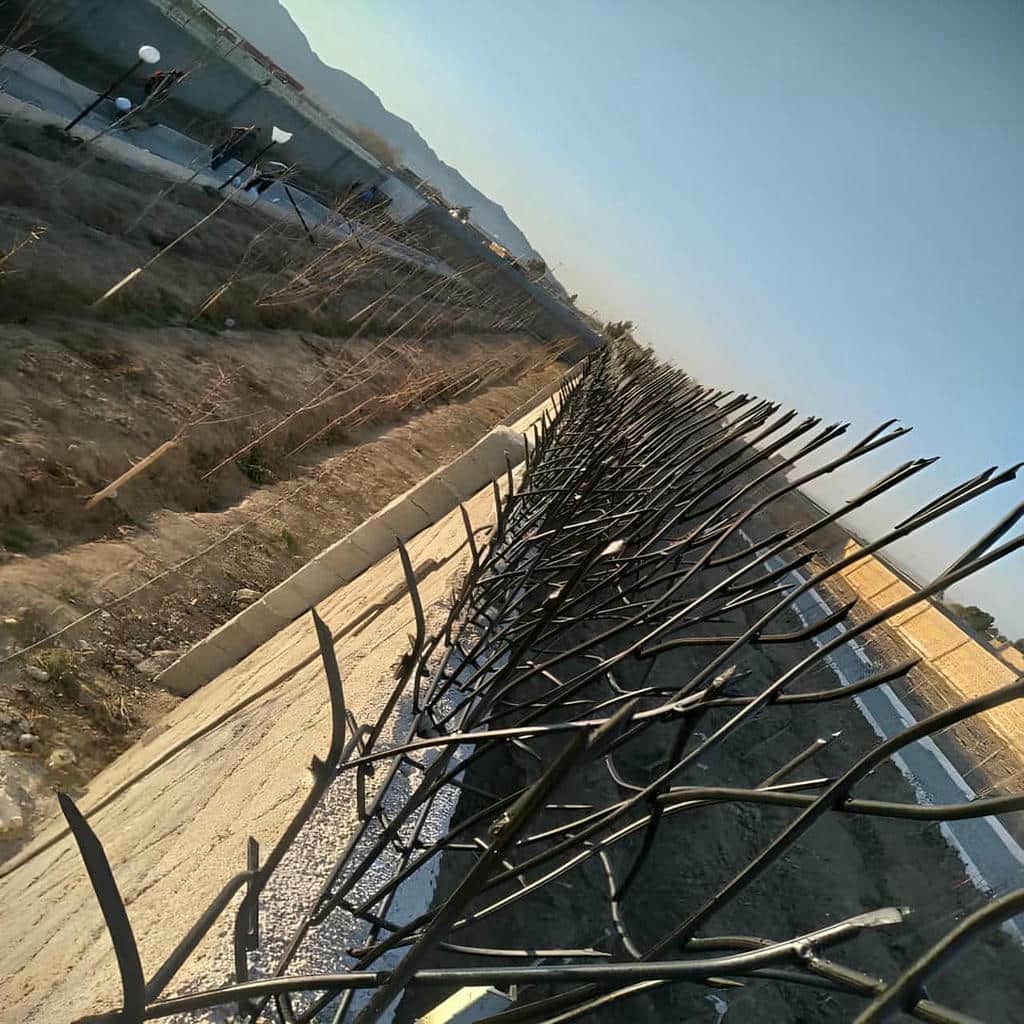نصب حفاظ شاخ گوزنی رنگ مقاوم در شیراز