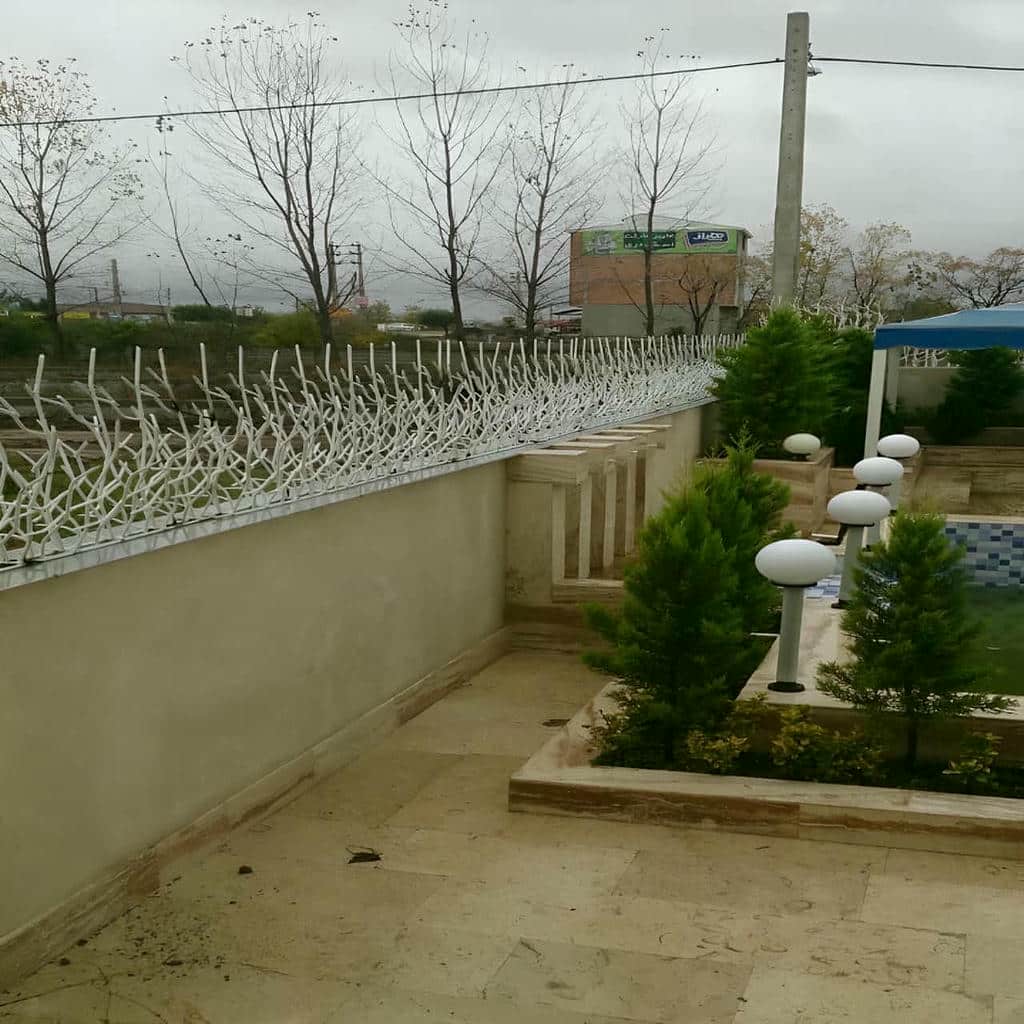 نصب حفاظ شاخ گوزنی رنگ مقاوم در استان گلستان