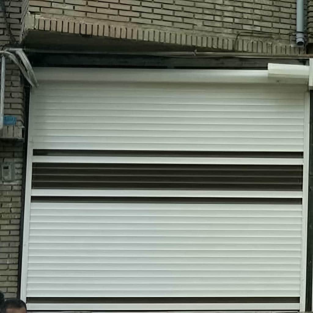 خرید کرکره برقی اتوماتیک نمای مدرن در طالقان