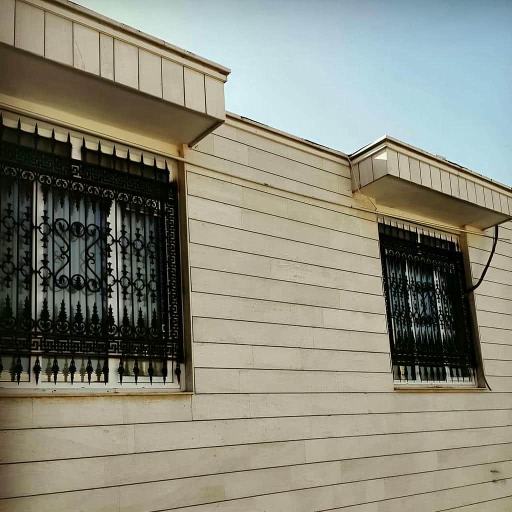 کارخانه حفاظ پنجره نرده فلزی متریال باکیفیت در رشت
