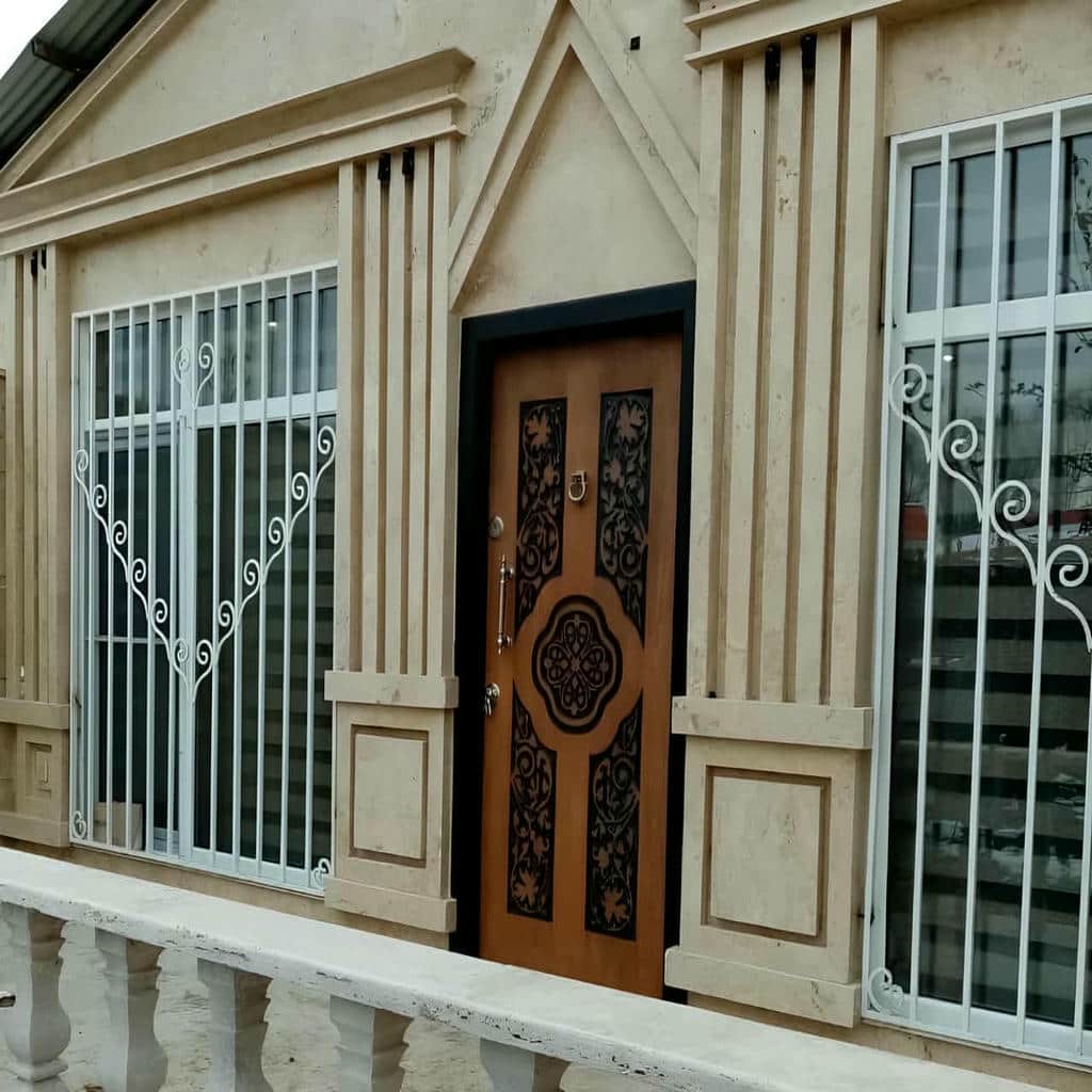 خرید حفاظ پنجره نرده فلزی ساده در محمودآباد