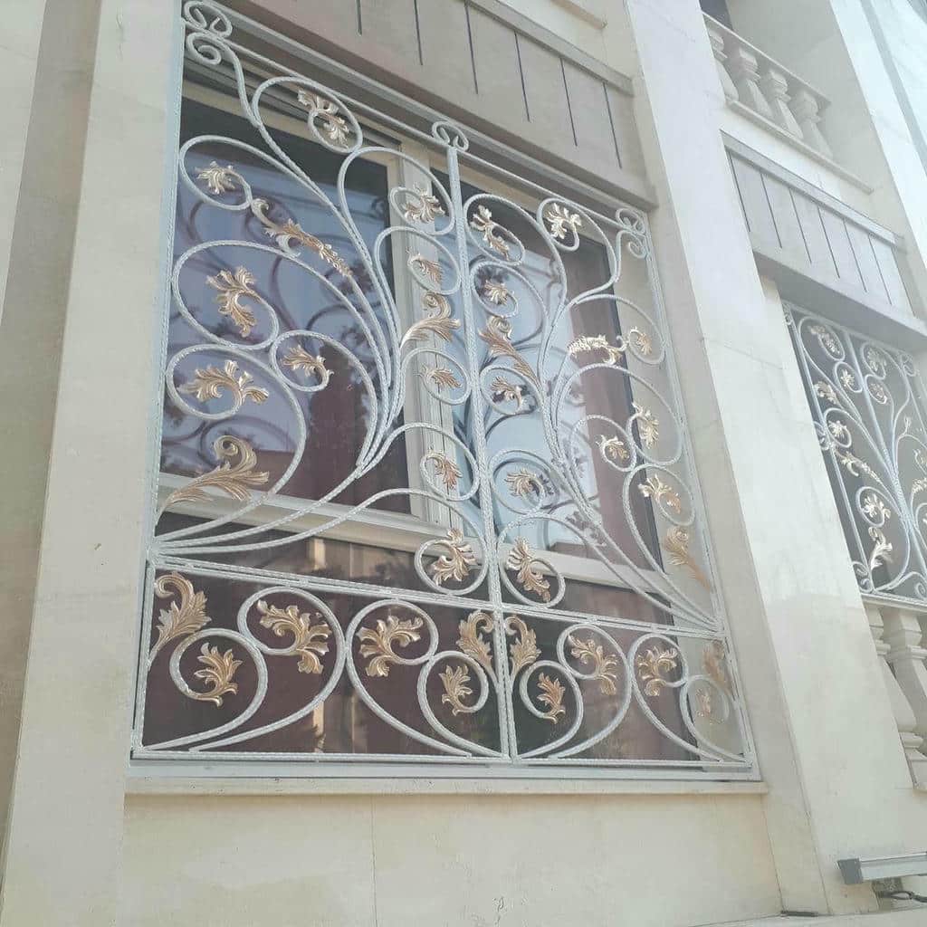 حفاظ پنجره نرده فلزی در یاسوج