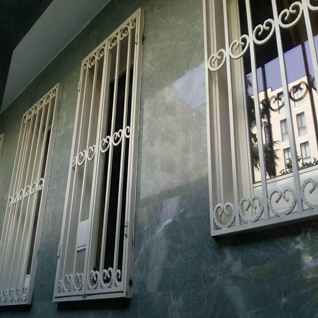 کارخانه حفاظ پنجره نرده فلزی ضدزنگ مقاوم در قائمشهر