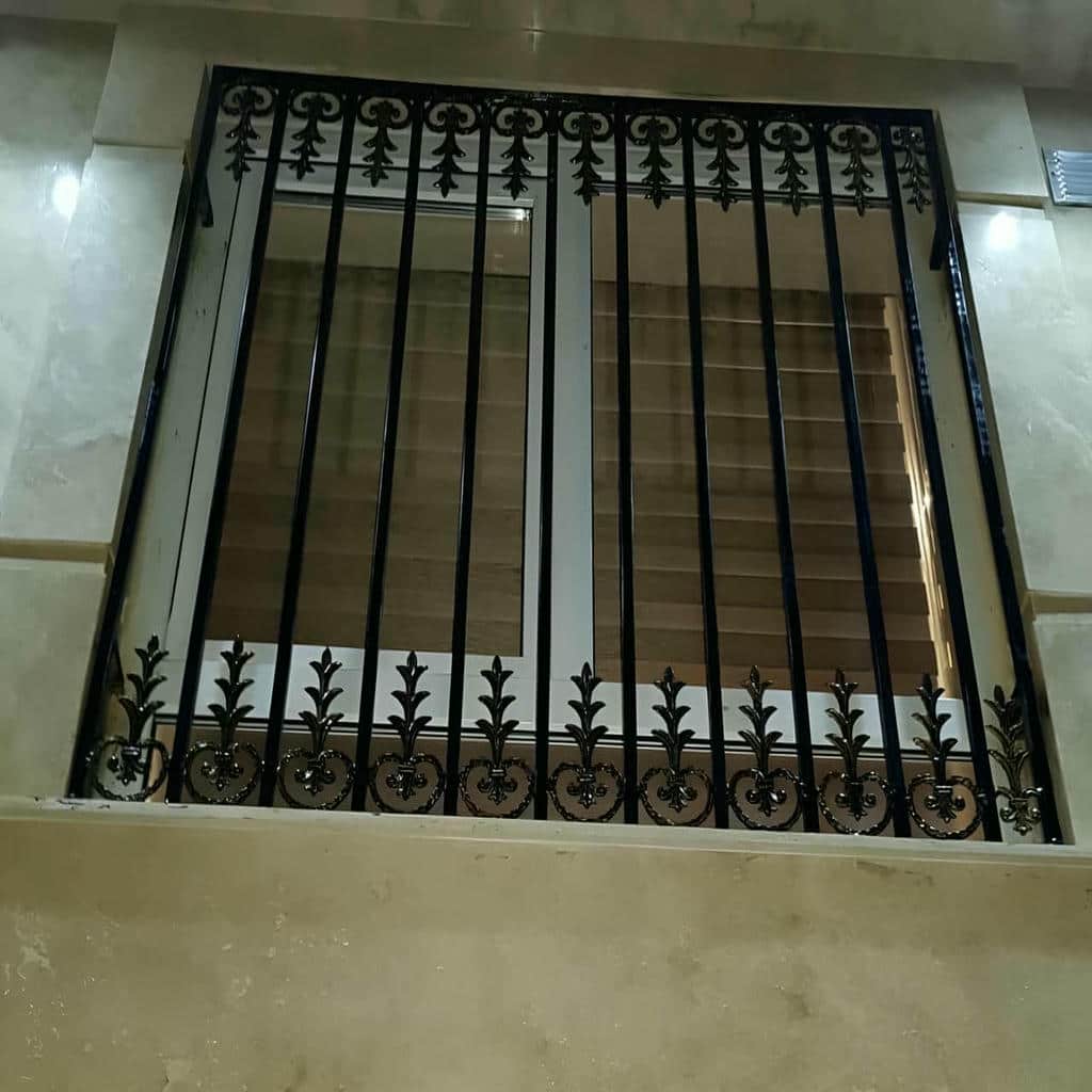 کارخانه حفاظ پنجره نرده فلزی جلوه زیبا در ساری