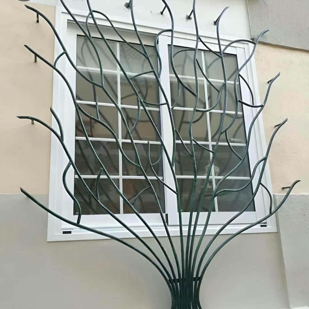 قیمت حفاظ پنجره نرده فلزی فرفورژه کلاسیک در فیروزکوه
