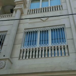 حفاظ پنجره نرده فلزی در فشم
