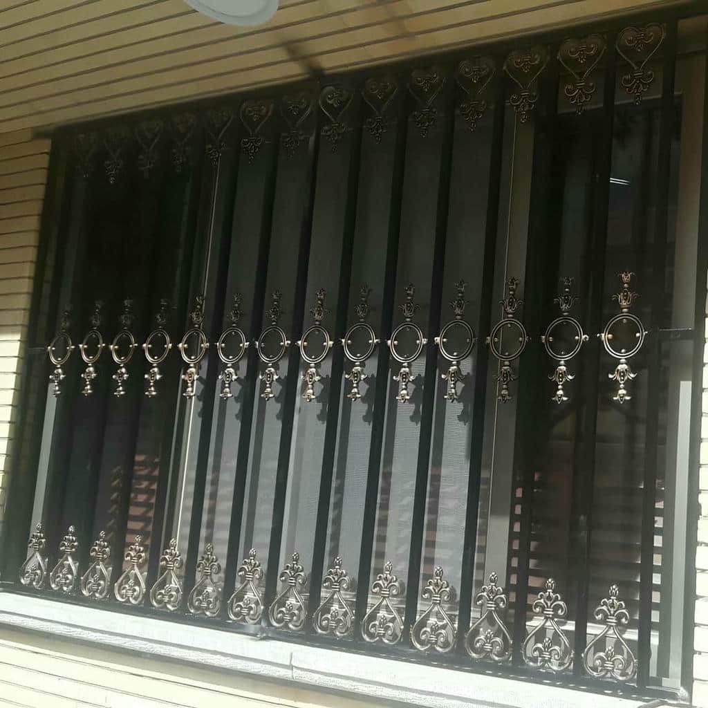کارخانه حفاظ پنجره نرده فلزی ضدزنگ مقاوم در آمل