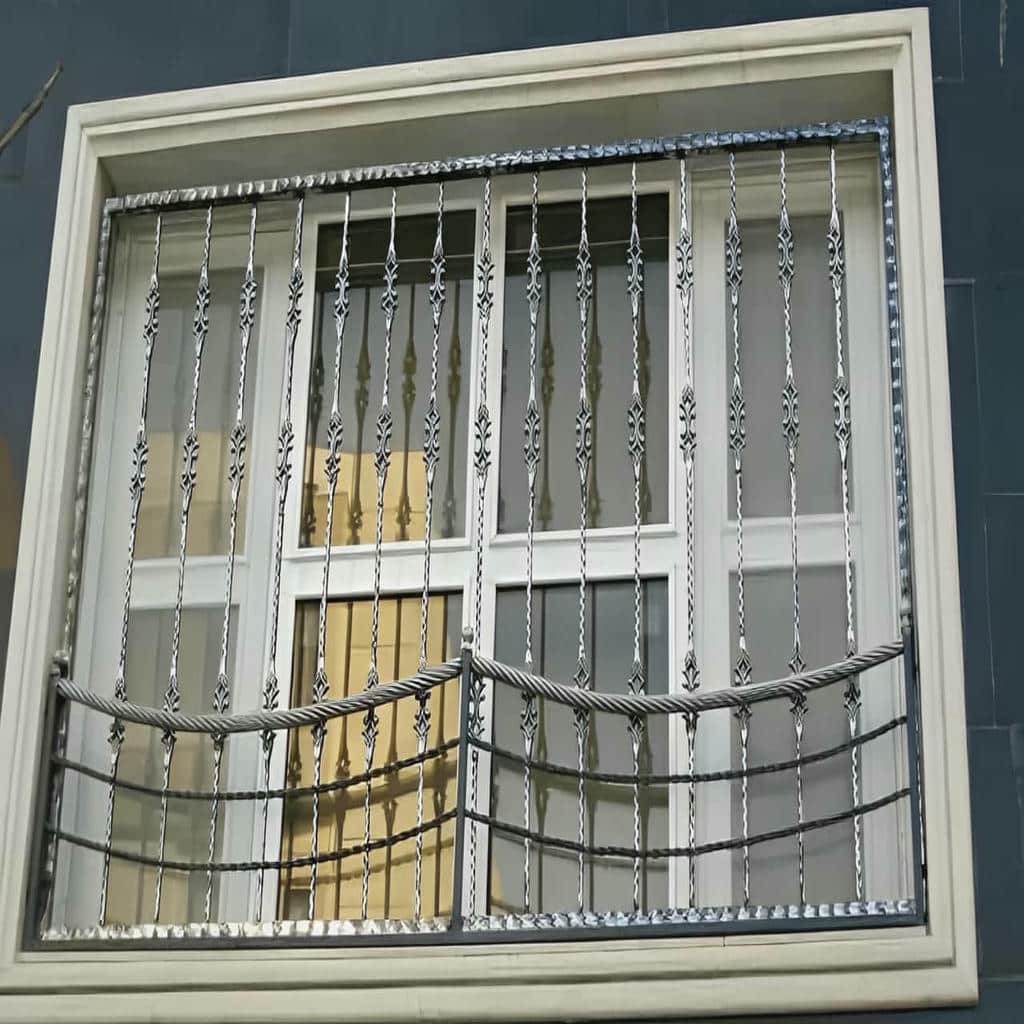 فروش حفاظ پنجره نرده فلزی مدرن سفارشی در شهریار