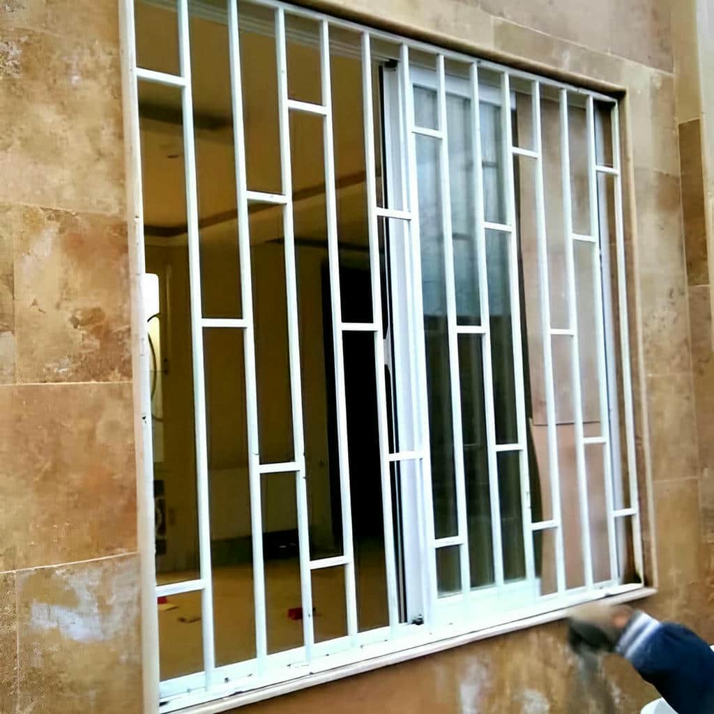 کارخانه حفاظ پنجره نرده فلزی ضدزنگ در فشم