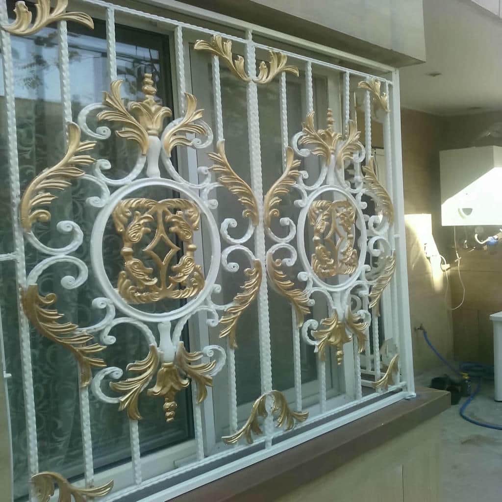 کارخانه حفاظ پنجره نرده فلزی مدرن سفارشی در بومهن