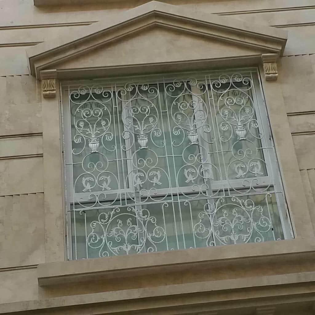 کارخانه حفاظ پنجره نرده فلزی مدرن سفارشی در سنندج
