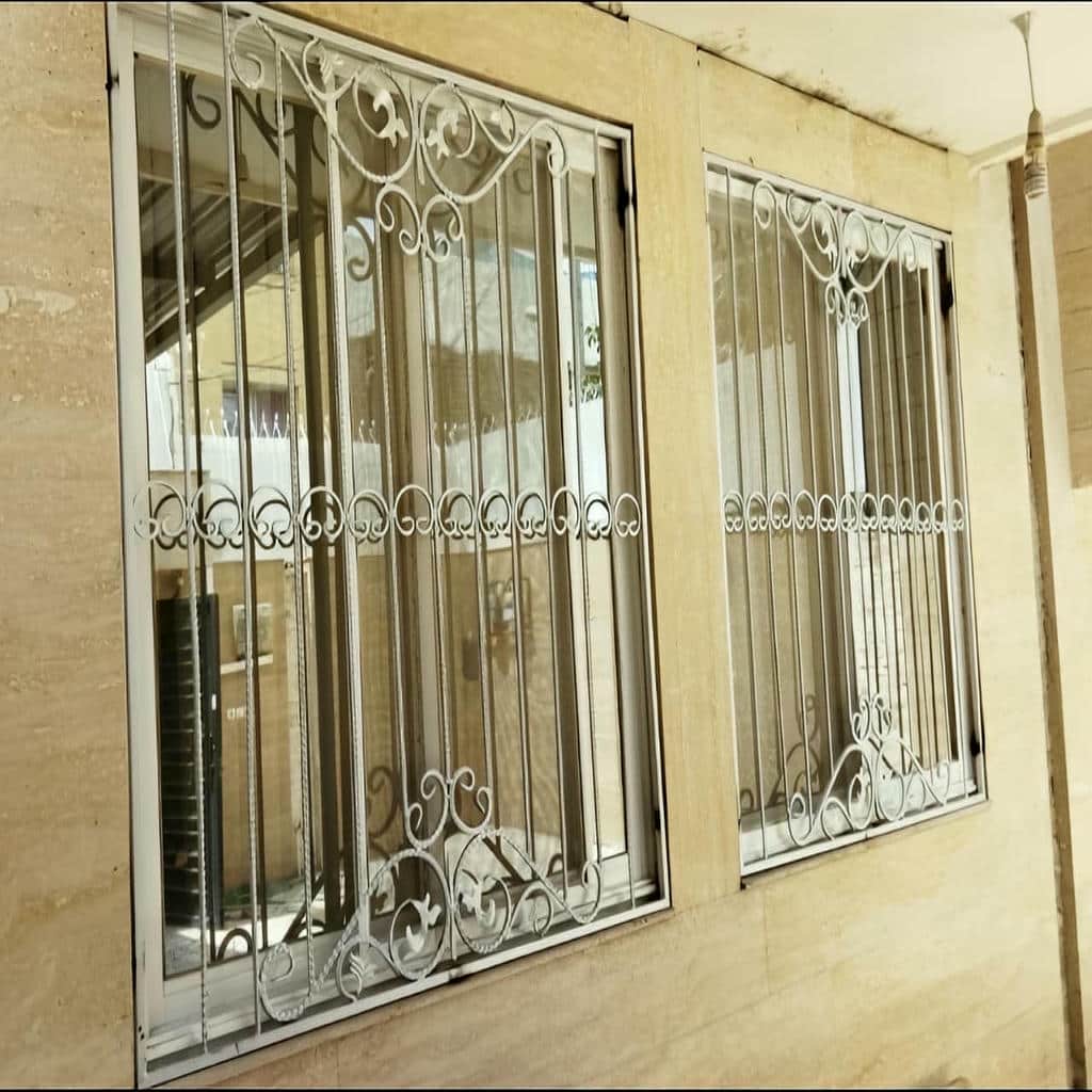 قیمت حفاظ پنجره نرده فلزی فرفورژه کلاسیک در یزد