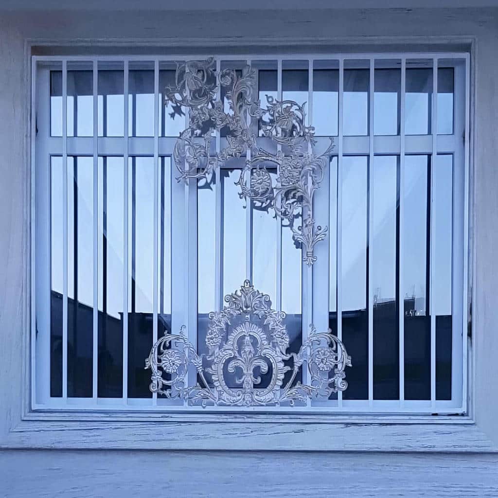 قیمت حفاظ پنجره نرده فلزی فرفورژه کلاسیک در بابل