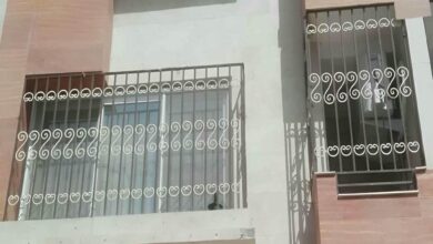 حفاظ پنجره نرده فلزی در قشم