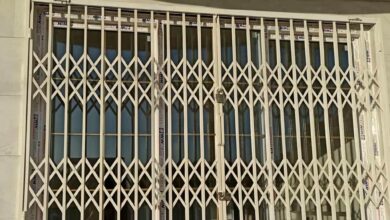 حفاظ پنجره فلزی در بندر چابهار