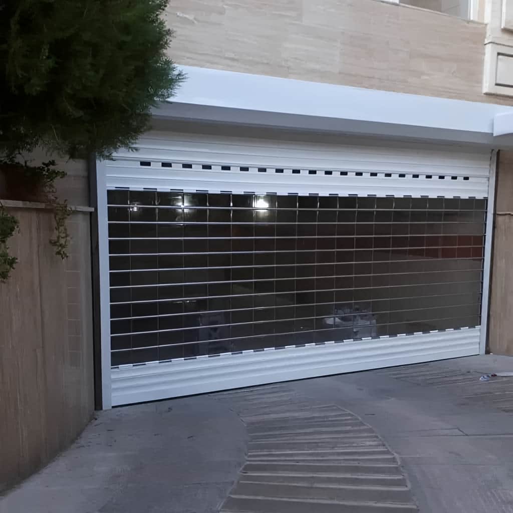 خرید کرکره برقی اتوماتیک پارکینگ آپارتمانی در شهرکرد