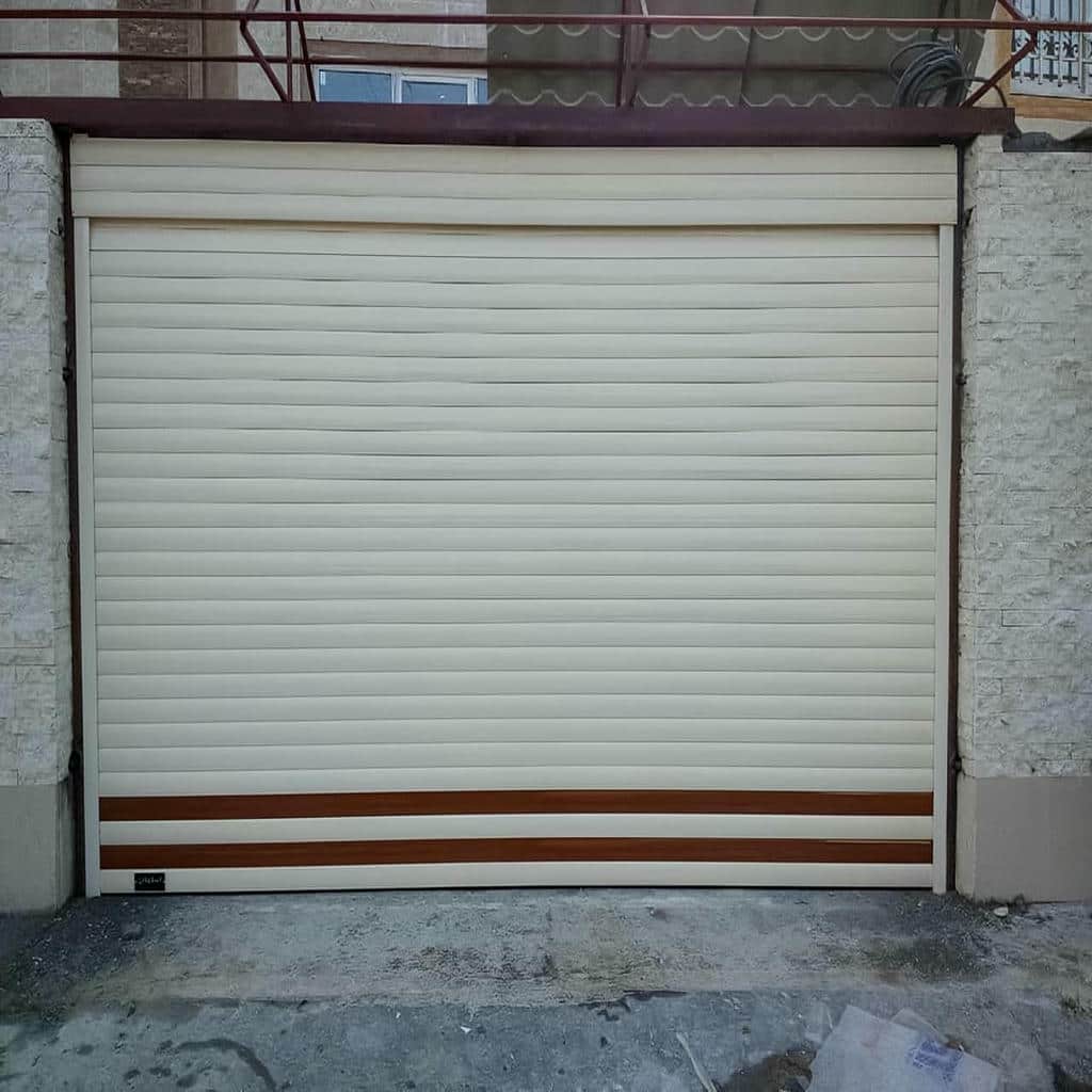 نصب کرکره برقی اتوماتیک پارکینگ در کردان