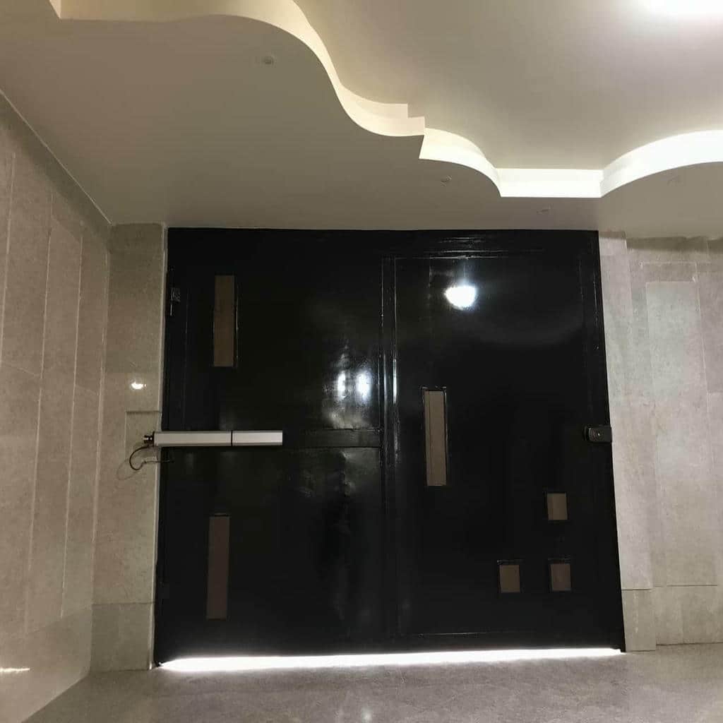 نصب جک درب پارکینگ ویلایی در مهرشهر کرج