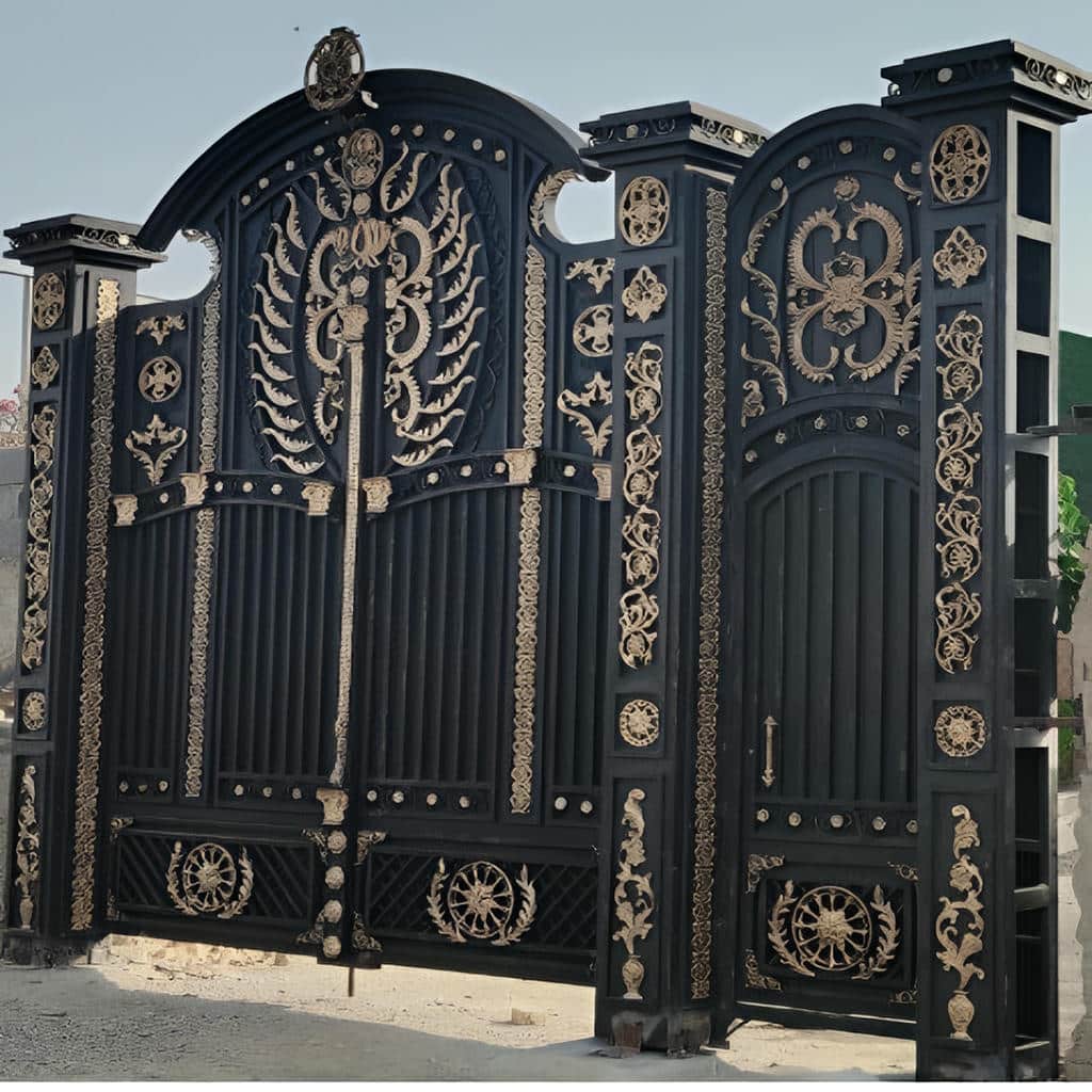 قیمت درب حیاط فرفورژه مسکونی در اشتهارد