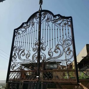 درب حیاط فرفورژه در آمل