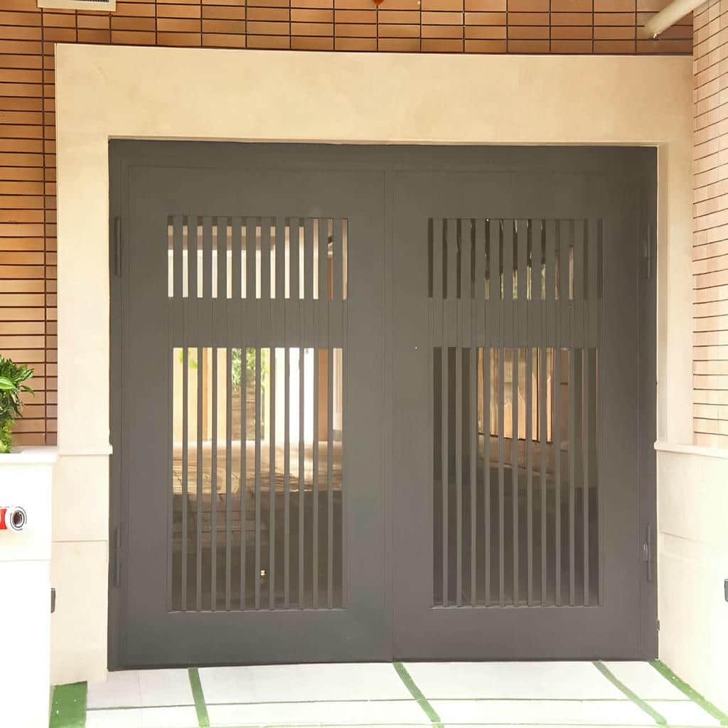 کارخانه درب حیاط فرفورژه مقاوم در بومهن