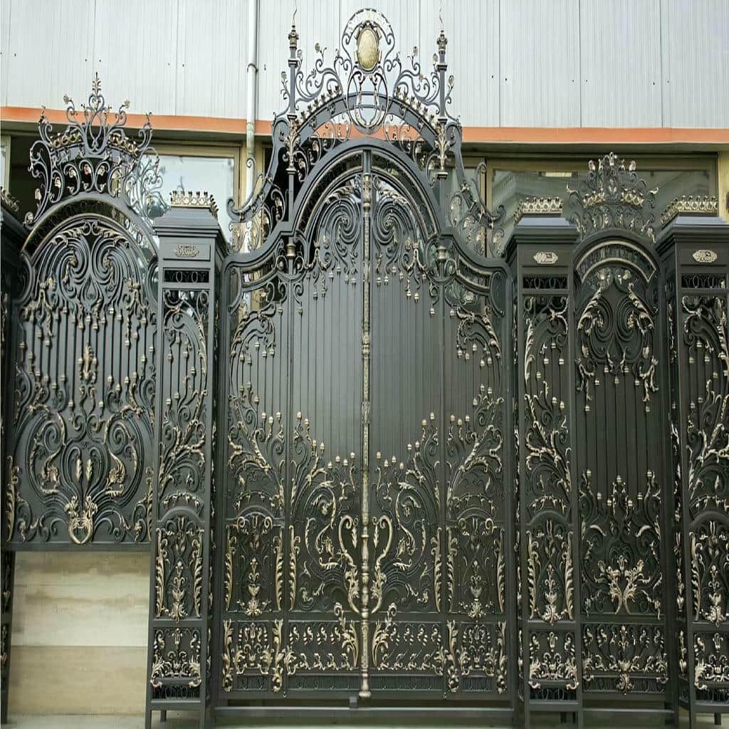 قیمت درب حیاط فرفورژه مدرن در ایرانشهر