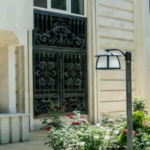 درب حیاط فرفورژه در شیراز