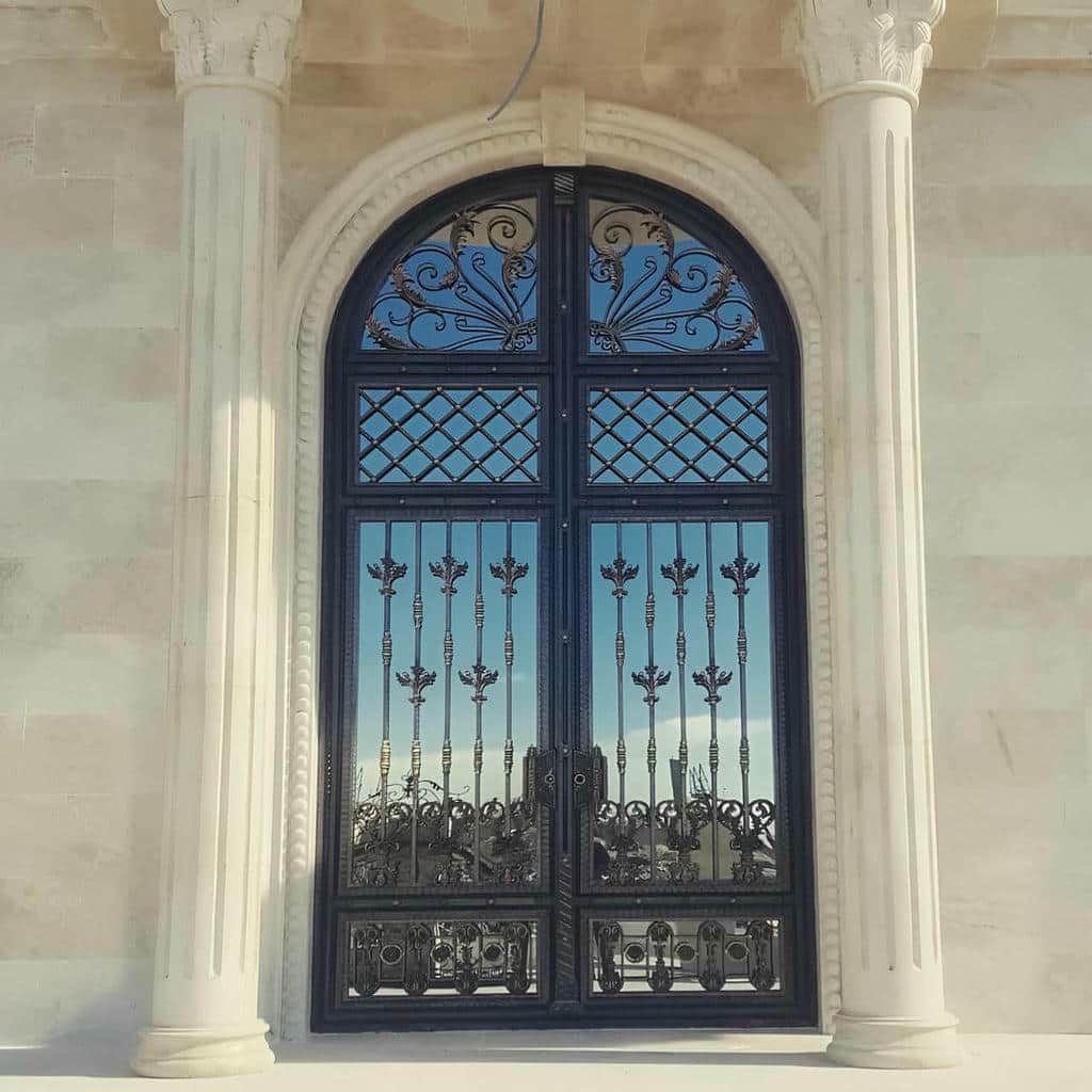 قیمت درب حیاط فرفورژه مقاوم در محمدشهر