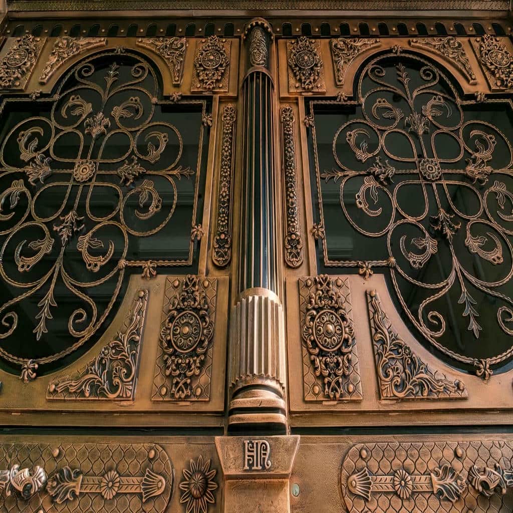 خرید درب حیاط فرفورژه ضدزنگ در استان گلستان