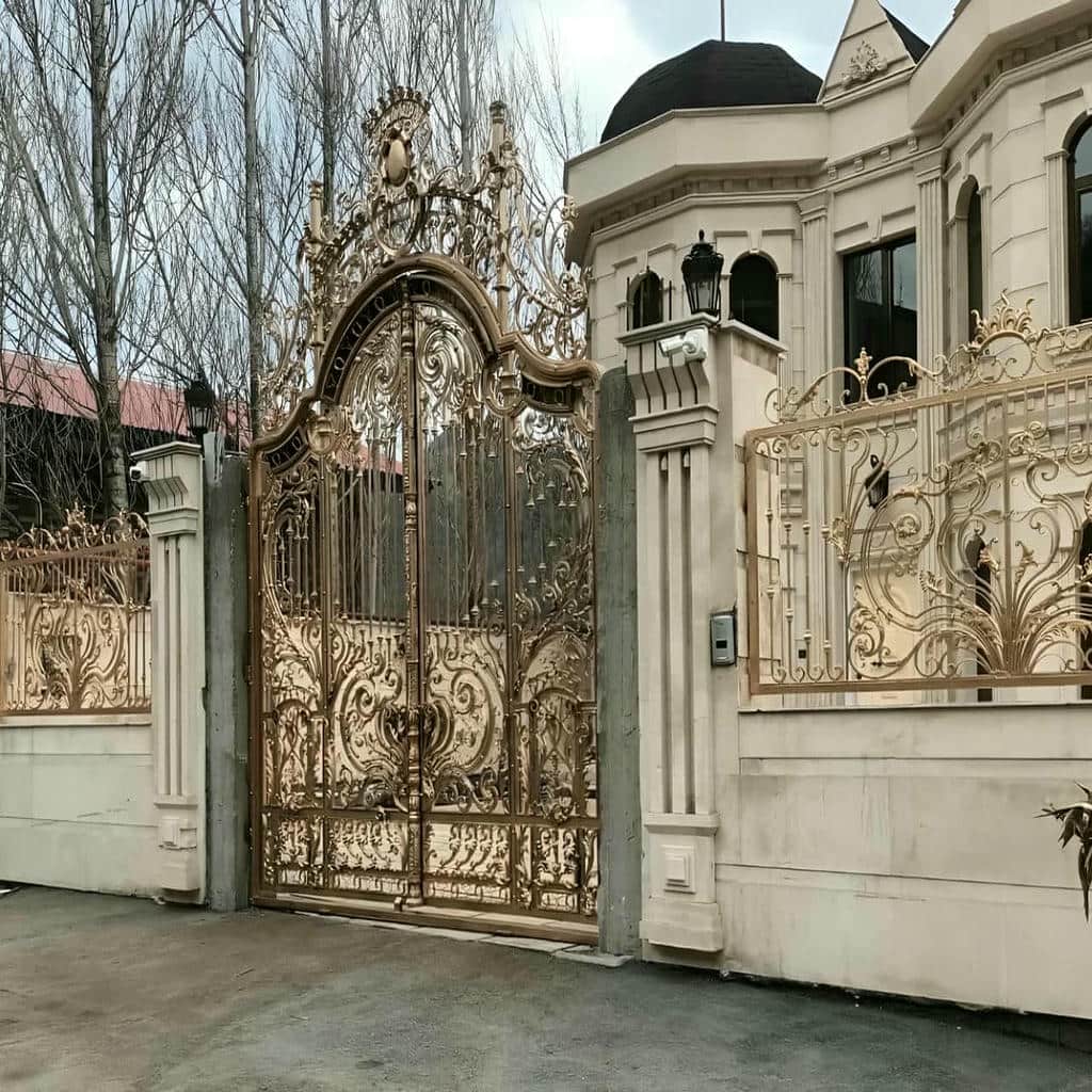 قیمت درب حیاط فرفورژه ویلایی در شهریار