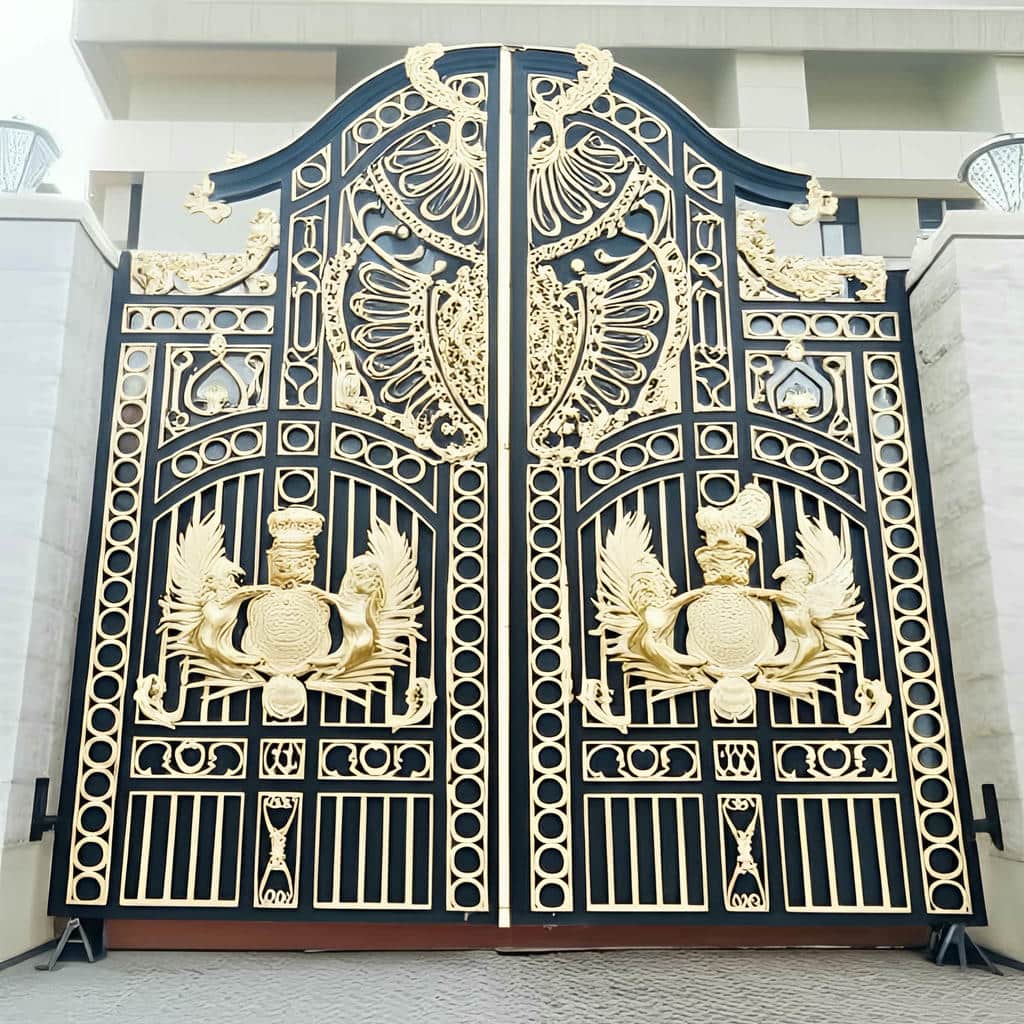 درب حیاط فرفورژه در قائمشهر
