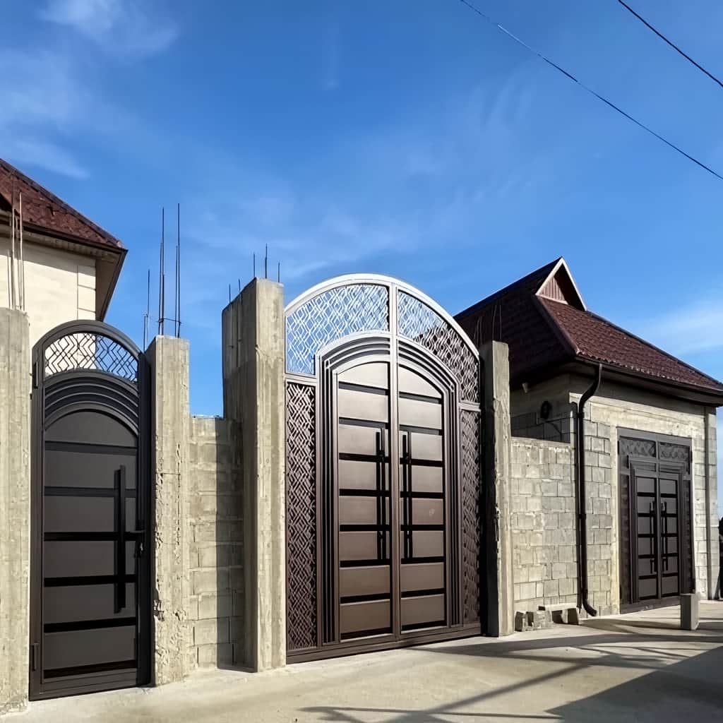 قیمت درب حیاط فرفورژه ماندگار در نوشهر
